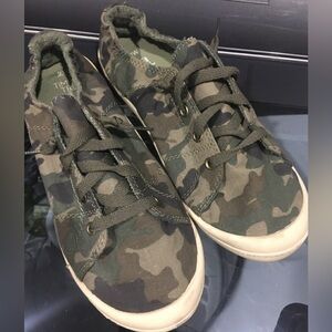 Army Print Sneakers
